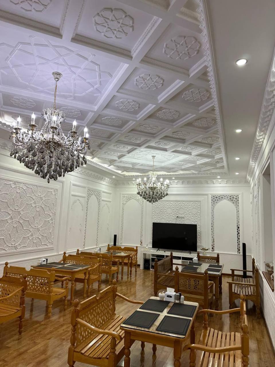 Poyi Kalon Teracce Hotel حلال Bukhara Exterior photo