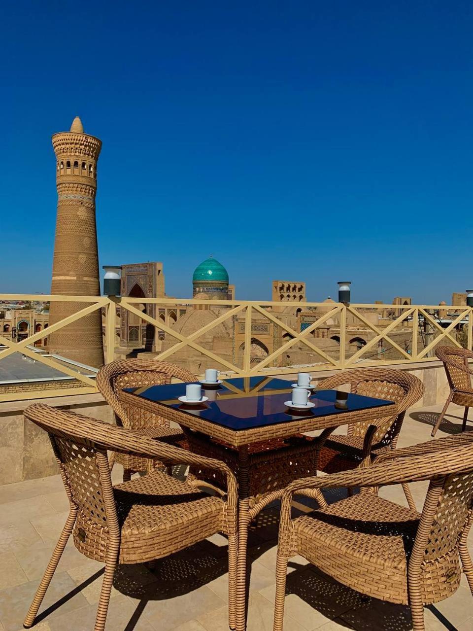 Poyi Kalon Teracce Hotel حلال Bukhara Exterior photo