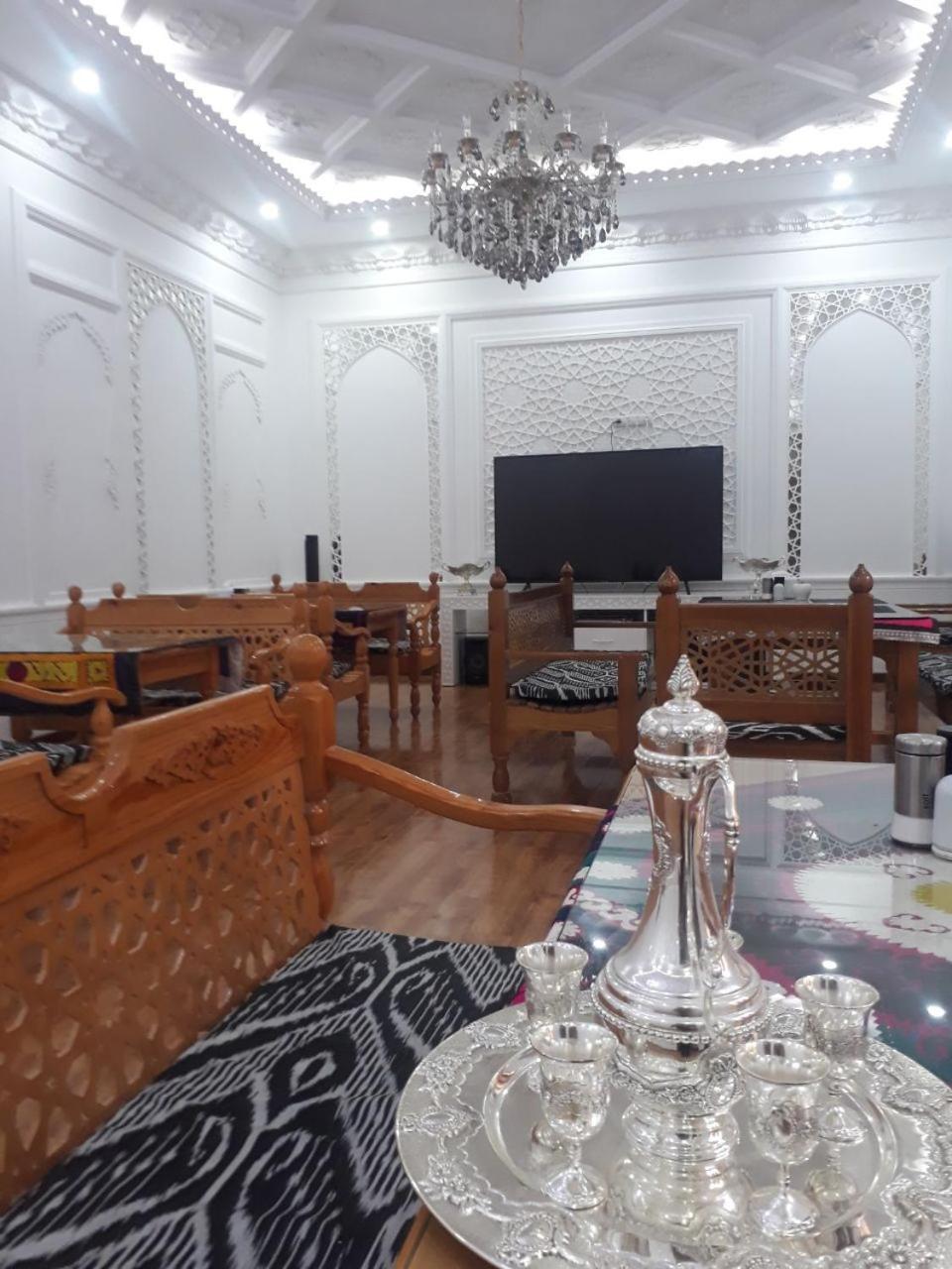Poyi Kalon Teracce Hotel حلال Bukhara Exterior photo
