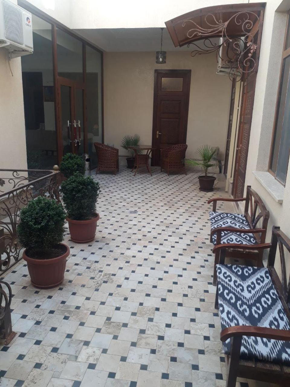 Poyi Kalon Teracce Hotel حلال Bukhara Exterior photo
