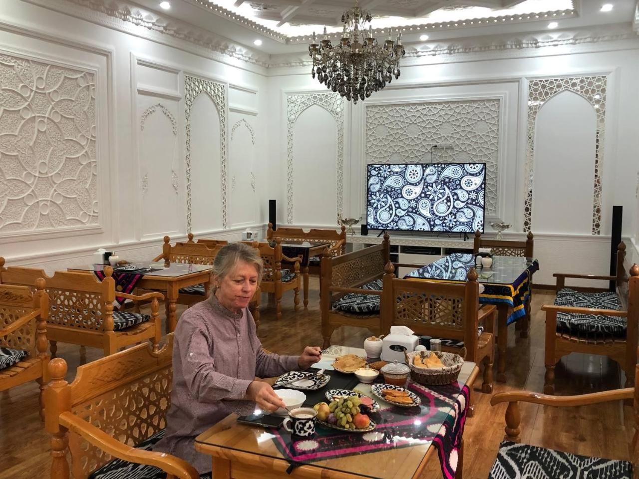 Poyi Kalon Teracce Hotel حلال Bukhara Exterior photo